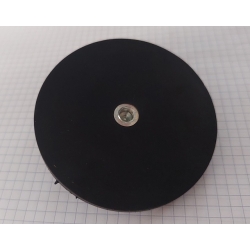 Uchwyt Magnetyczny UMGW 88x8,5x6  M8 mm w obudowie gumowej gwint wewnętrzny