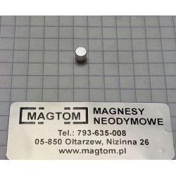Magnes neodymowy MW 4x4 [N38]