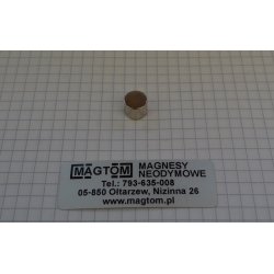 Magnes neodymowy MW 10x8 [ N38]