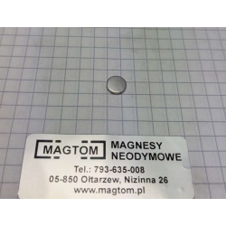 Magnes neodymowy MW 7x1,2 [N38]