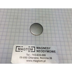 Magnes neodymowy MW 17x2 [N38]
