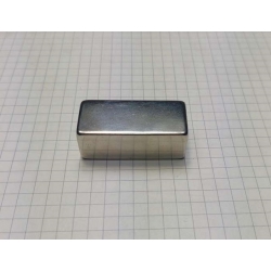 Magnes neodymowy płytkowy MPŁ 40x20x15  [N50]