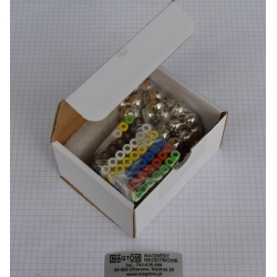 ZESTAW Klocki magnetyczne 90 pałeczek i 60 kulek w sumie 150 elementów do powiększenia innych zestawów klocków COLOR