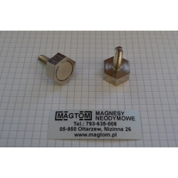 Uchwyt magnetyczny na klucz  C-19k z magnesem neodymowym KLUCZ [M6/ N 38]