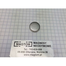 Magnes neodymowy MW 15x3 [N38]