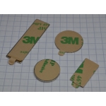 Magnesy neodymowe z klejem 3M