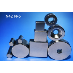 Magnes neodymowy mocny z materiału N42 lub N45