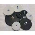 Uchwyty neodymowe w obudowie gumowej