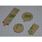 Magnesy neodymowe z klejem 3M