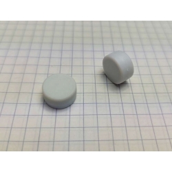 Magnes neodymowy do tablicy MWP 13x6 [N38] BIAŁY