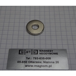 Magnes neodymowy pierścieniowy MP 17-6x2.5 [N42]