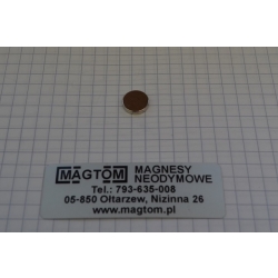 Magnes neodymowy MW 10x2,5 [N38]