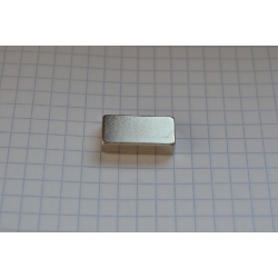 Magnes neodymowy płytkowy MPŁ 20x10x5 [N38H]
