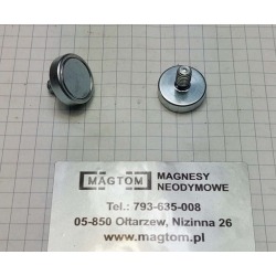Uchwyt magnetyczny C-16L z magnesem neodymowym OCYNK [M5/ N 38]