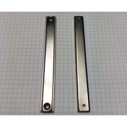 Magnes neodymowy UM MPŁ120x13,5x5 [N38] stożek 6 mm do 3,5 mm