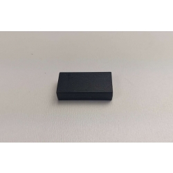Magnes neodymowy płytkowy do tablic MPŁP 25x12.5x6 [N38] CZARNY
