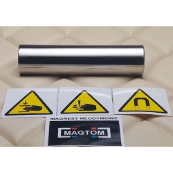 Wałek magnetyczny 32x125 2xM6