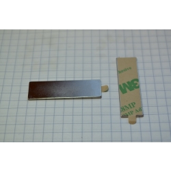 Magnes neodymowy z klejem MPŁK 40x12x1 S lub N [N38]