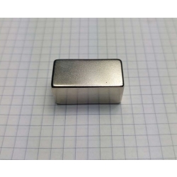 Magnes neodymowy płytkowy MPŁ 30x15x15 [N38]