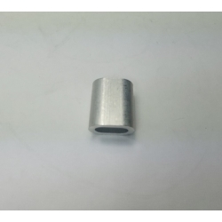 Zacisk tulejkowy aluminiowy do liny 8mm