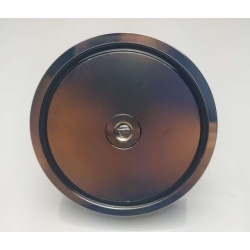 UM H400x20 Uchwyt magnetyczny neodymowy w obudowie z gwintem przelotowym wewnętrznym M10 / N42