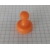 Magnes do tablicy z rączką plastikową pomarańczowy UMT 19x25