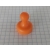 Magnes do tablicy z rączką plastikową pomarańczowy UMT 19x25