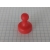 Uchwyt magnetyczny z rączką plastikową czerwony UMT 19x25